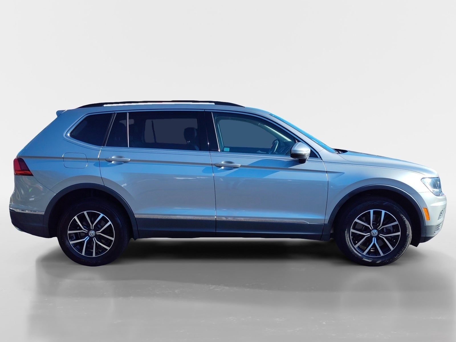 2021 Volkswagen Tiguan — rear three-quarter view